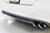 AWE Touring Edition Exhaust for Audi C7 S7 4.0T - Chrome Silver Tips - Mounted